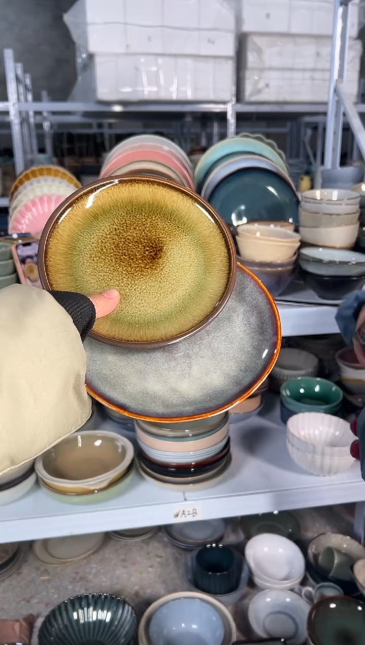 陶瓷外贸尾货瑕疵满20包邮X2吐骨碟