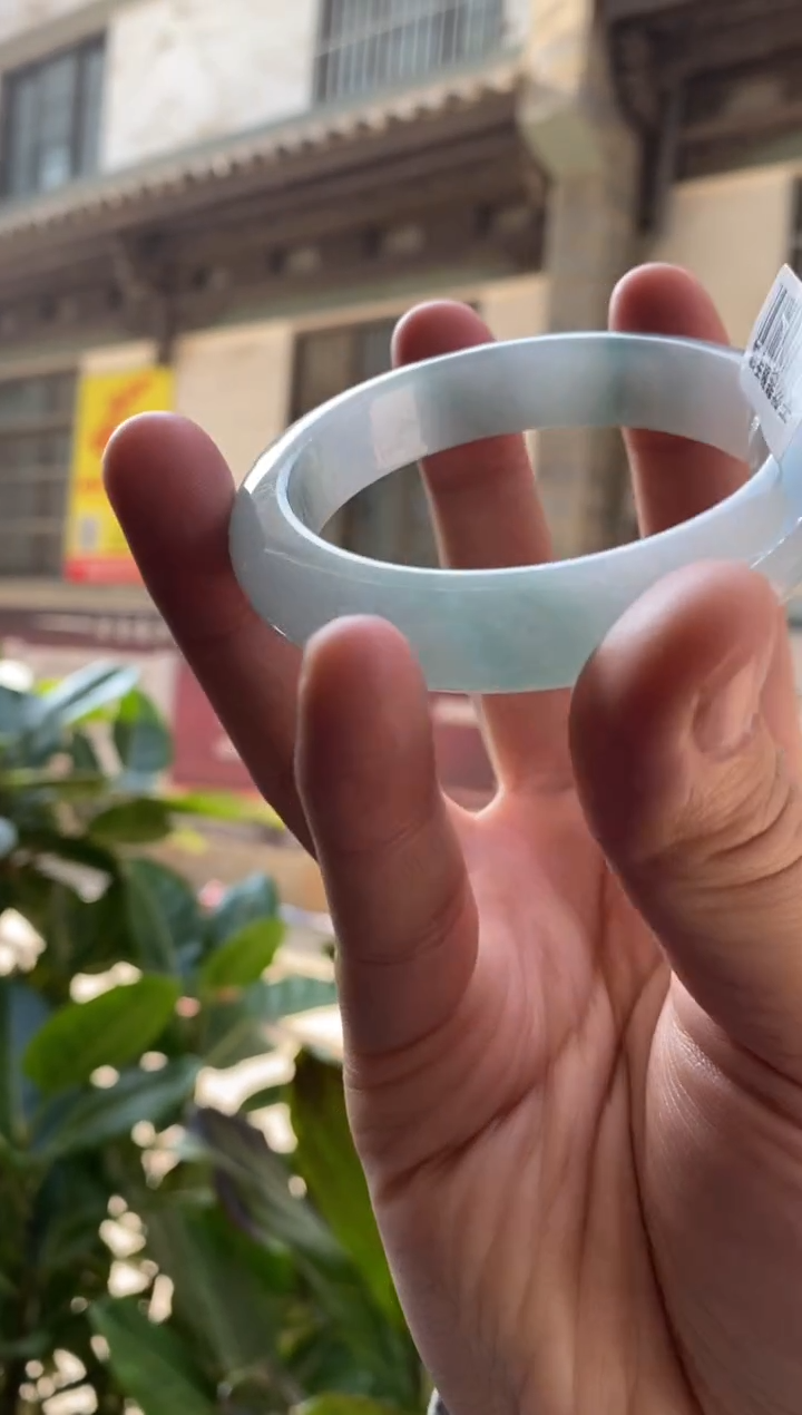 【闪购商品】翡翠手镯未镶嵌57圈