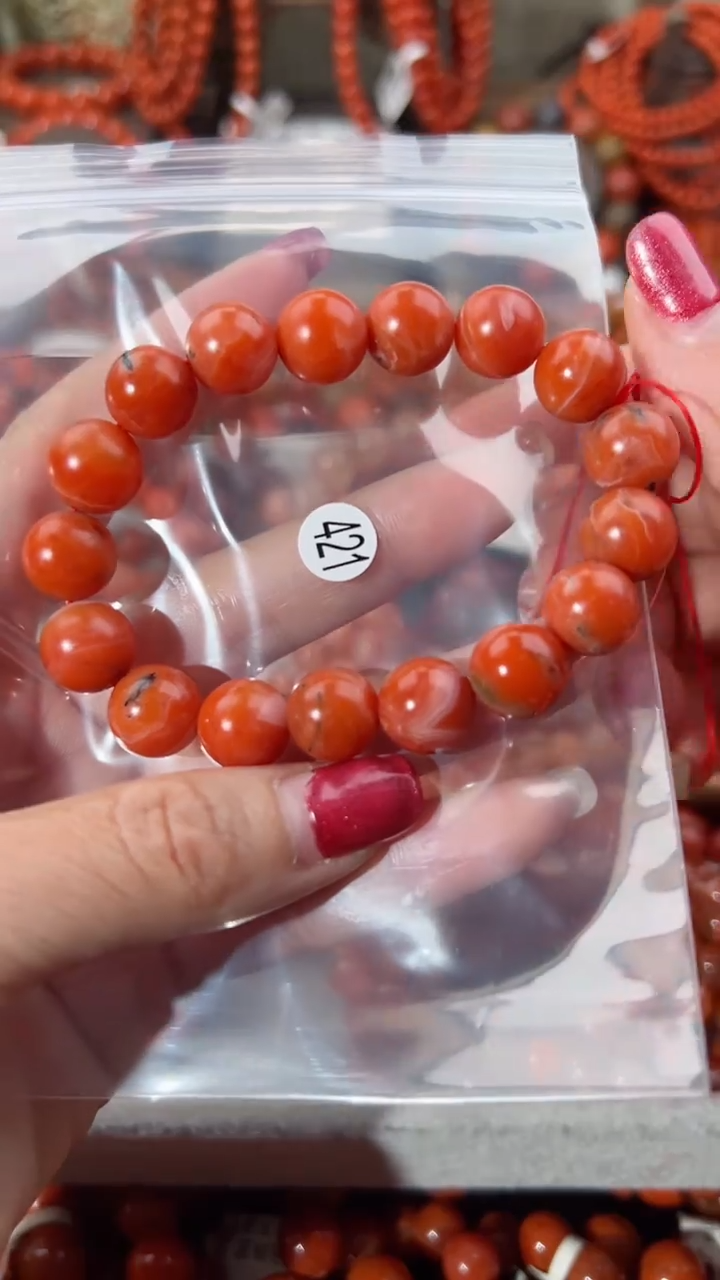 【闪购商品】南红玛瑙手串未镶嵌12