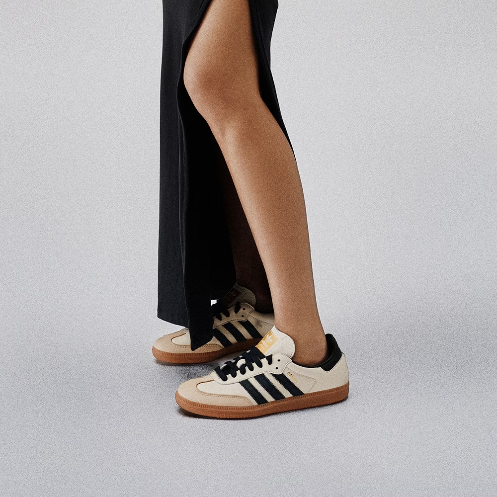 adidas三叶草SAMBAOG马思纯同款休闲复古经典运动鞋「T头鞋」ID0478