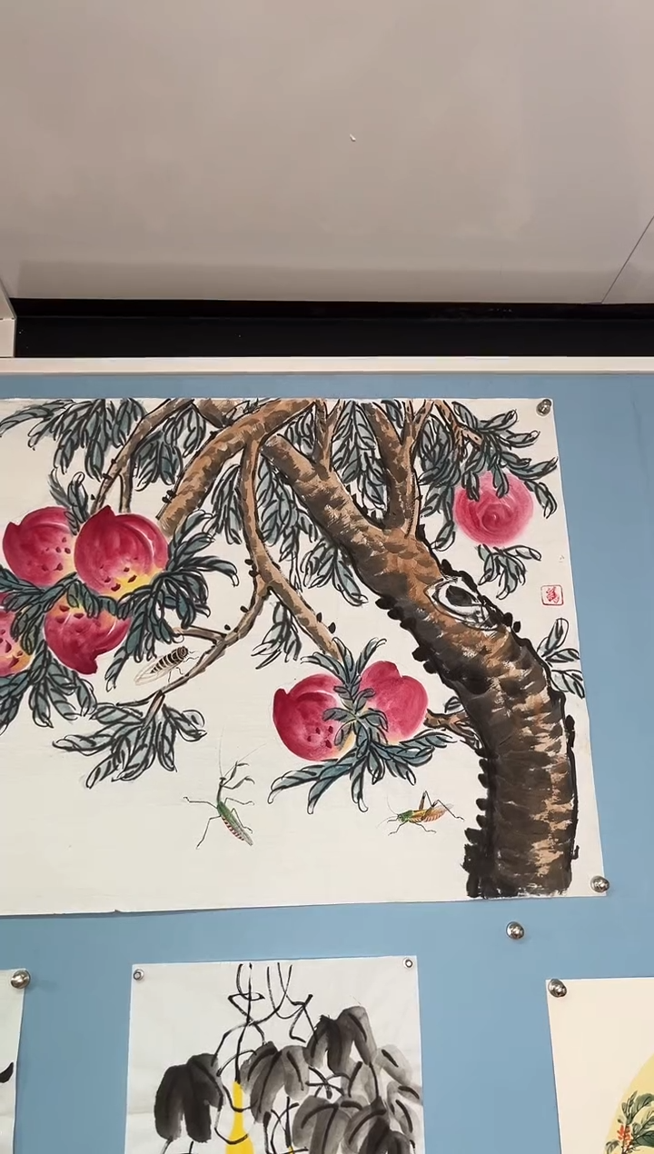 【闪购商品】国画武天庆老师寿桃