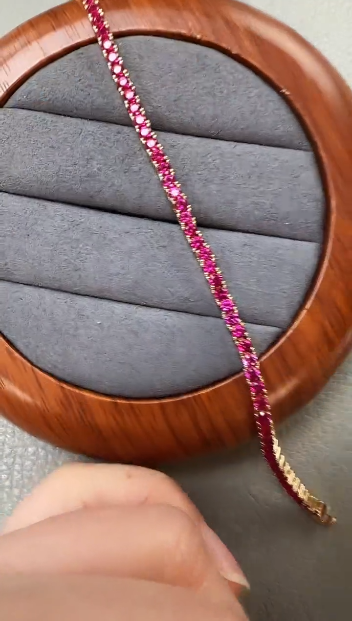 主播定制链接红色款手链