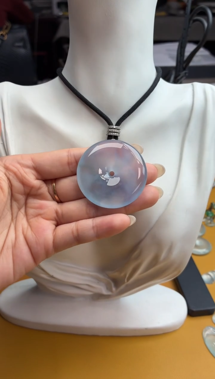 吊坠(不含链)未镶嵌翡翠27 平安扣 42.5 7.8