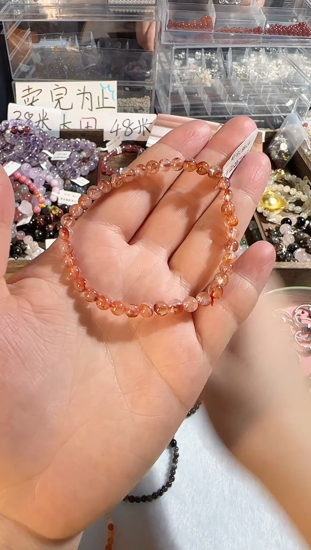 【闪购商品】水晶手链银S925镶嵌水晶