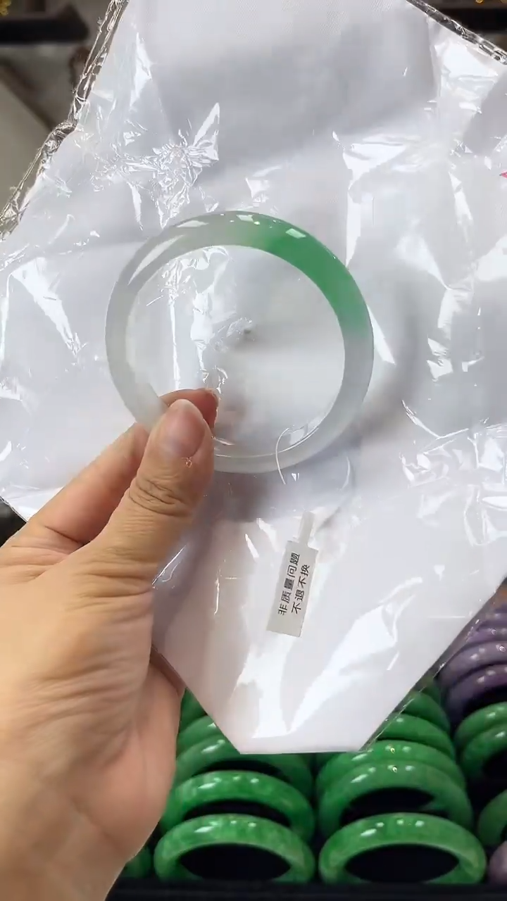 【闪购商品】砖雕闪62 圈口59.6 独货手镯