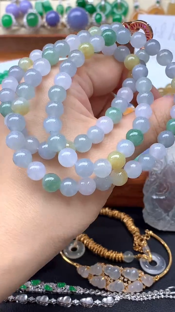 【闪购商品】翡翠手串未镶嵌332-天然翡翠