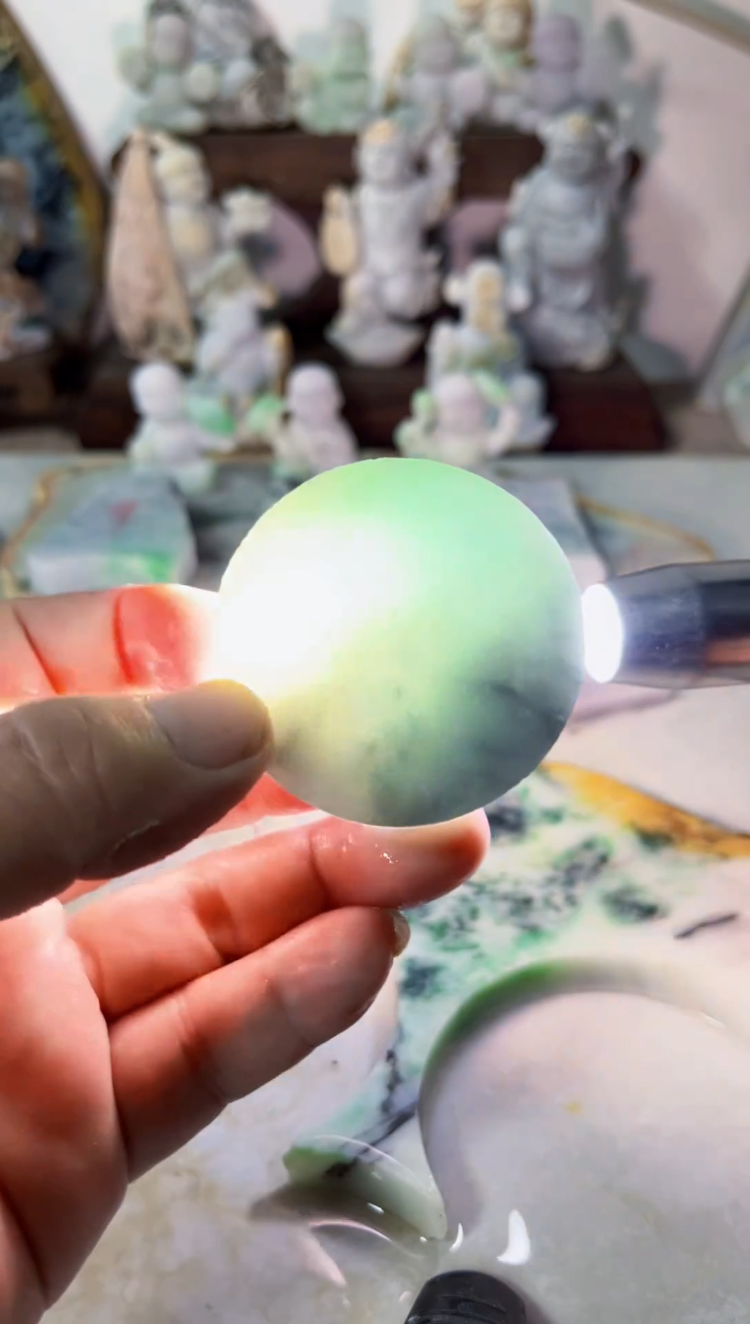 【闪购商品】翡翠吊坠(不含链)未镶嵌A1022