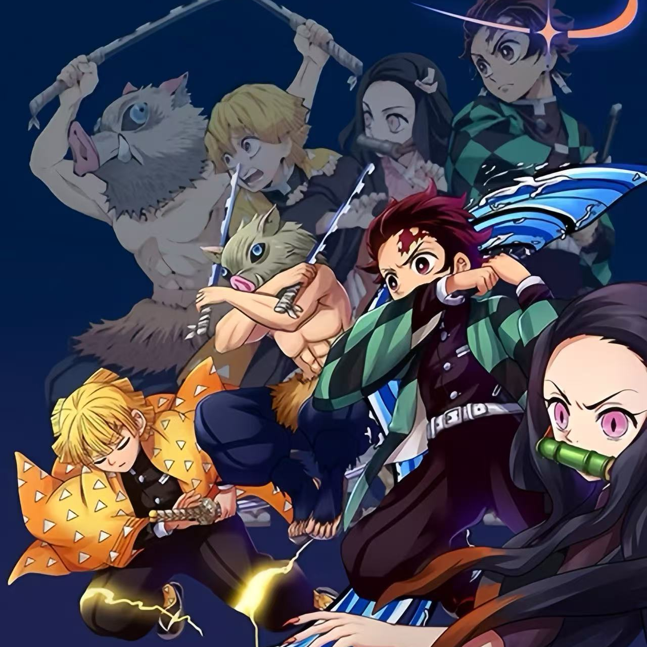 椰子【晨阳文创】鬼灭之刃色纸第一弹