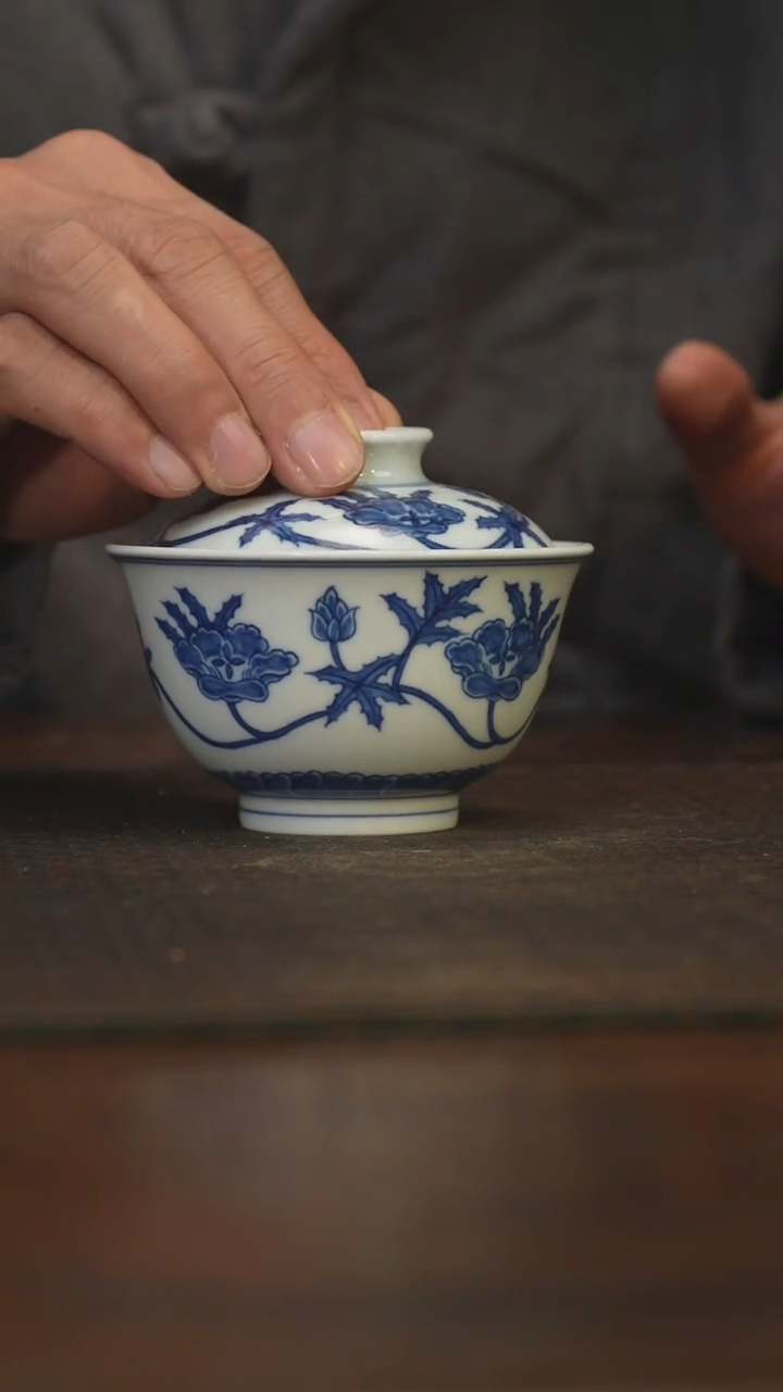 瓷片柴窑青花破价福利