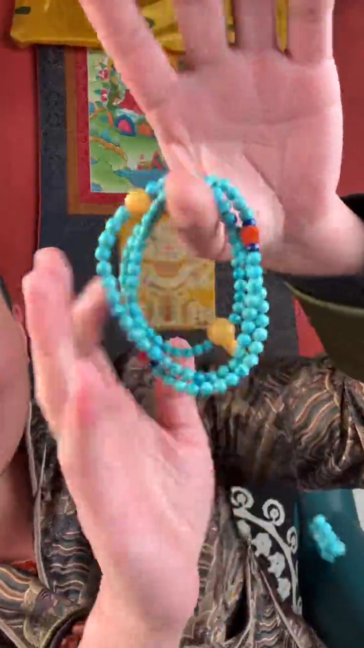 无非金属松松108念珠