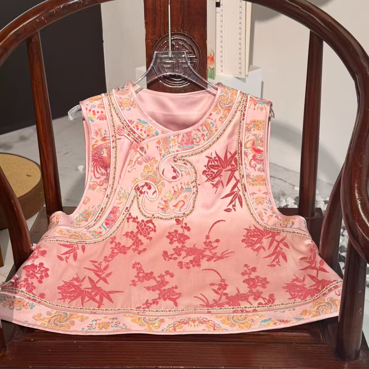 【锦绣花辰】新中式两穿马甲减龄贵气百搭气质女装