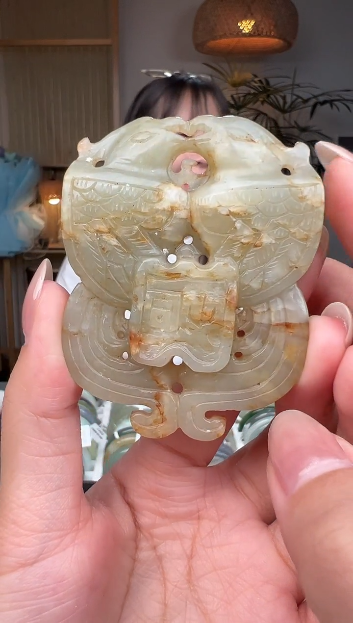 和田玉未镶嵌颈饰YB 