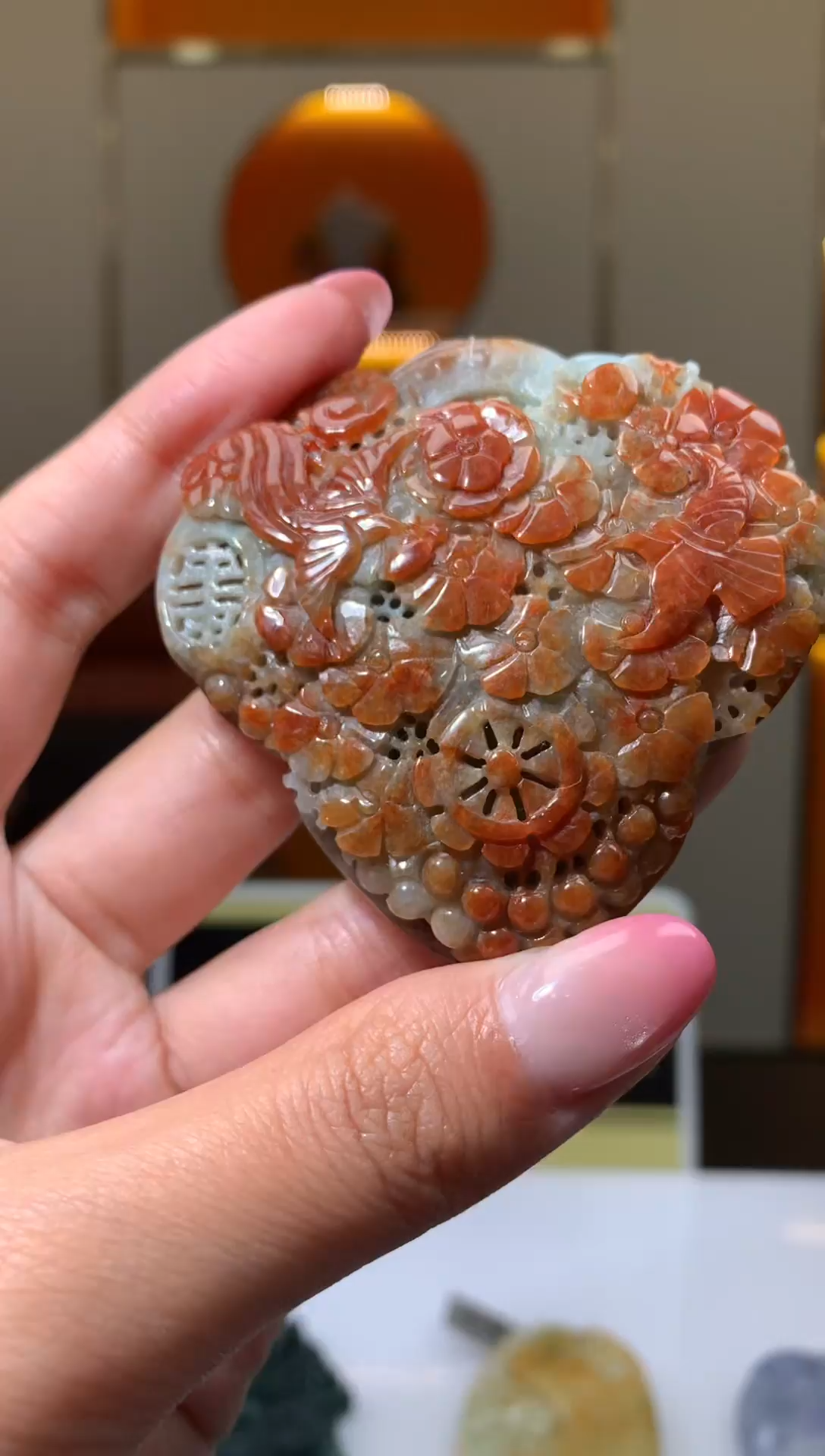 颈饰未镶嵌翡翠X-@@BSGG122858多样性发一