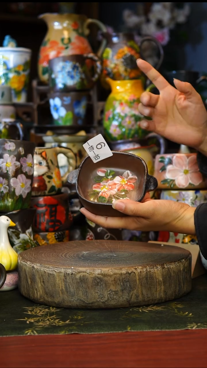 陶瓷6景德镇手工手绘釉下彩