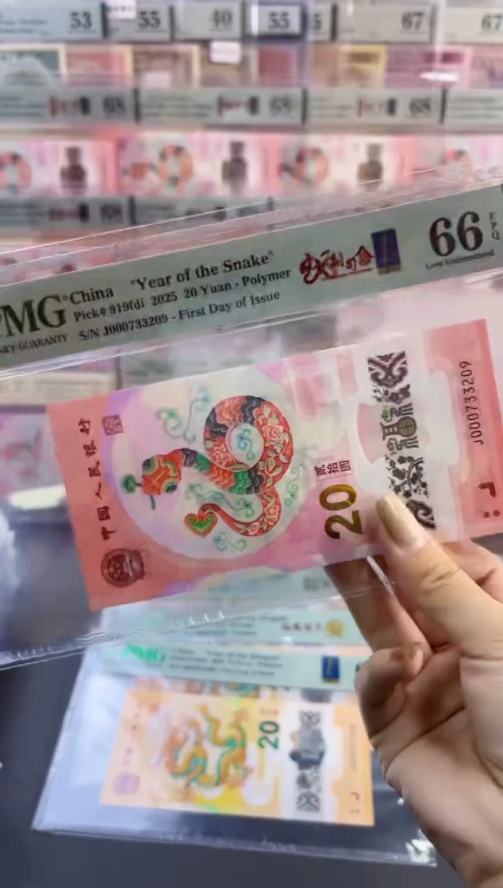 【闪购商品】塑料蛇副司令首日标 PMG66分尾209