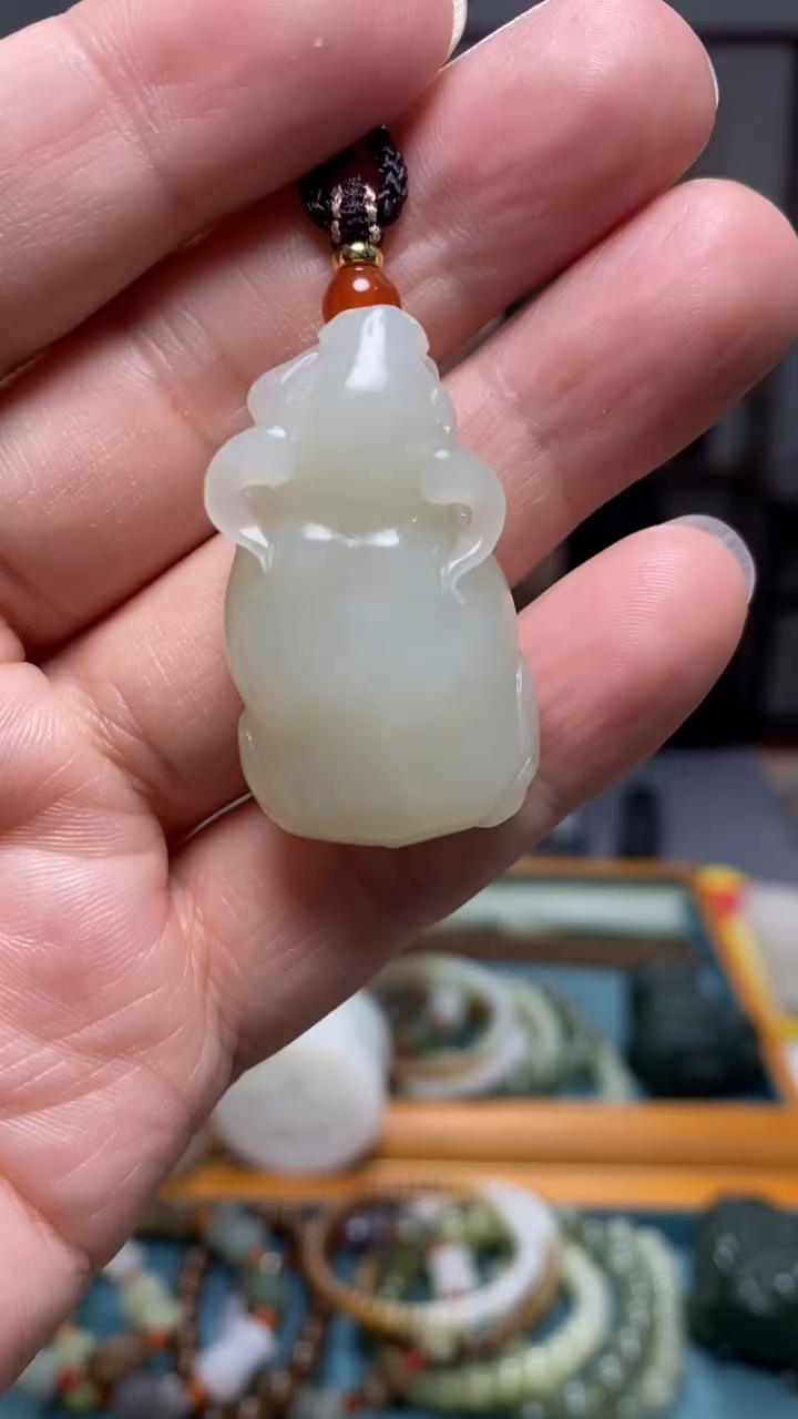 颈饰未镶嵌和田玉17