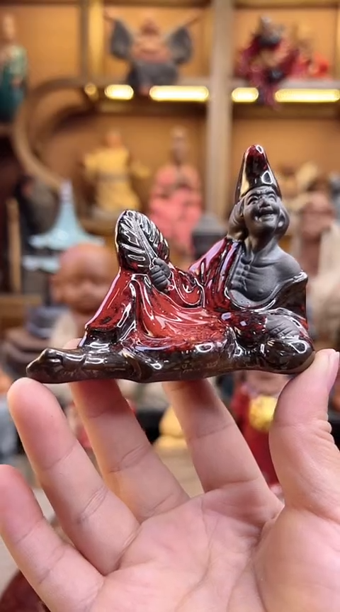 紫砂茶宠器闵茶宠摆件