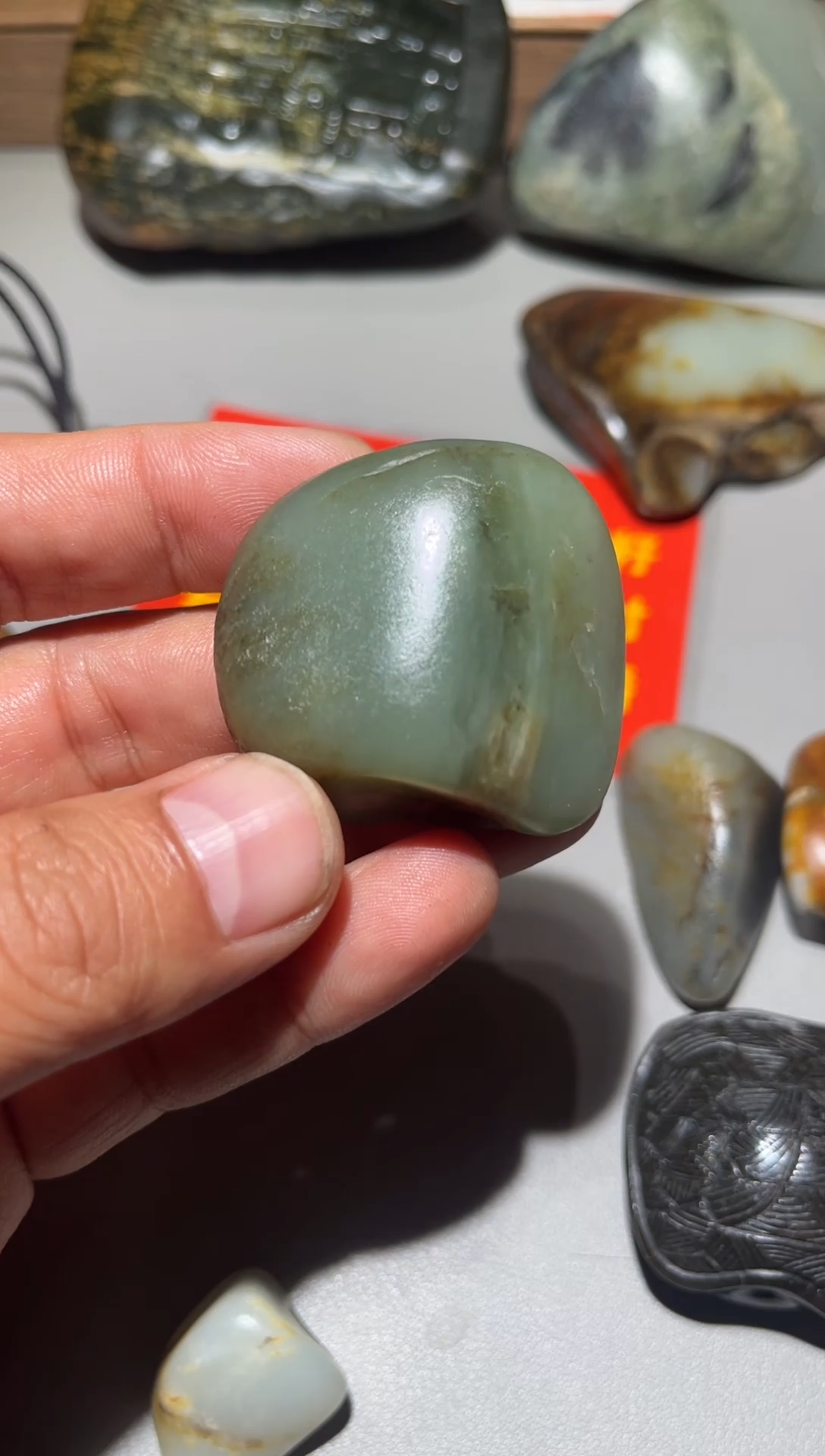 未镶嵌和田玉（子料）挂件和田玉籽料原石