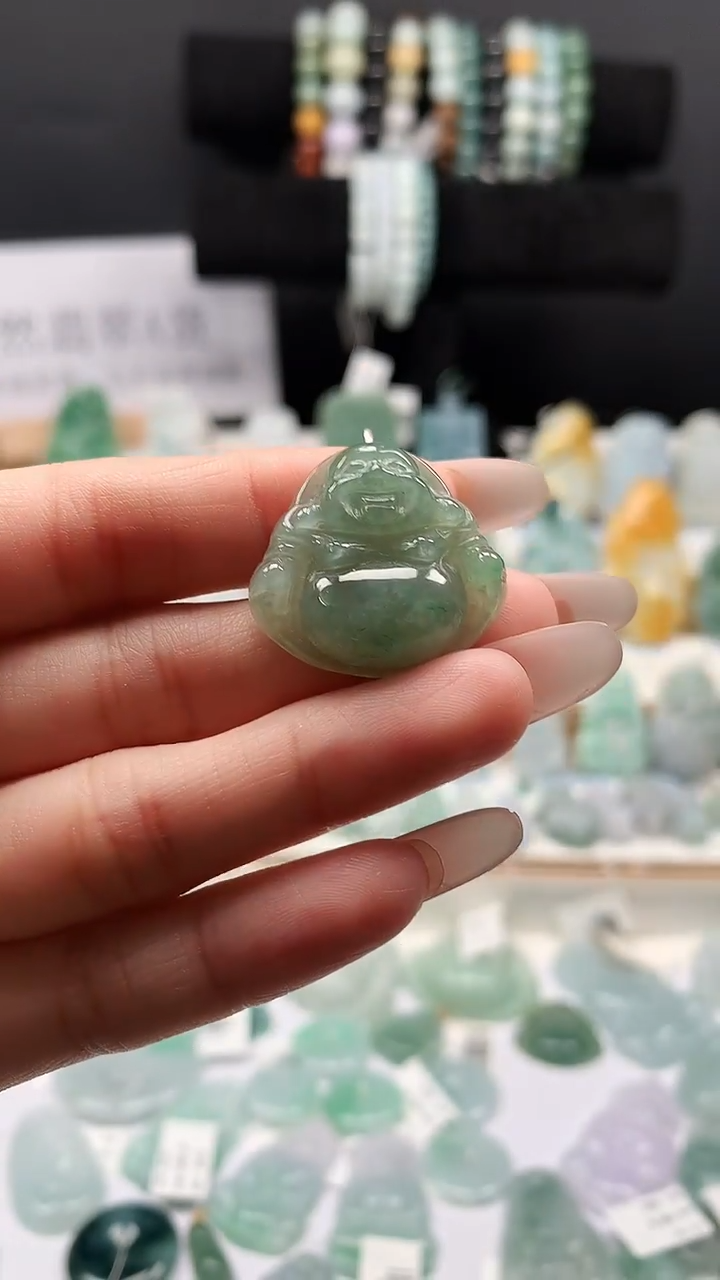 吊坠(不含链)未镶嵌翡翠吊坠12