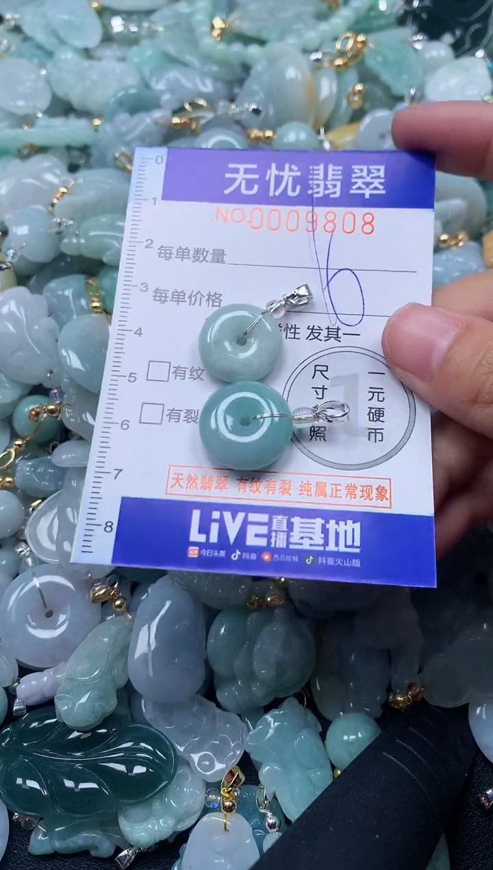 颈饰未镶嵌翡翠9808