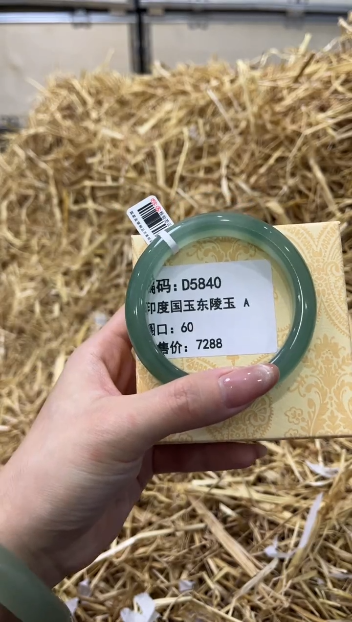 未镶嵌手镯石英质玉D5840