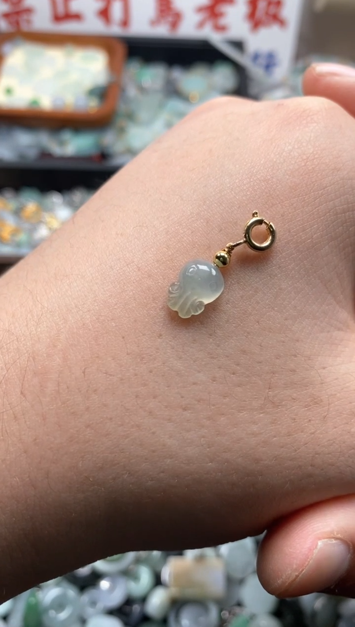 【闪购商品】翡翠颈饰未镶嵌哥哥