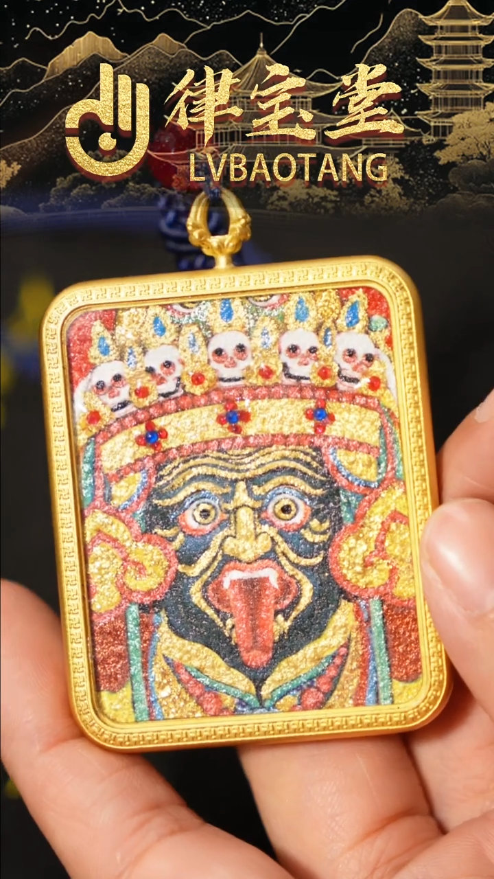 吊坠藏式唐卡吊坠1-0374