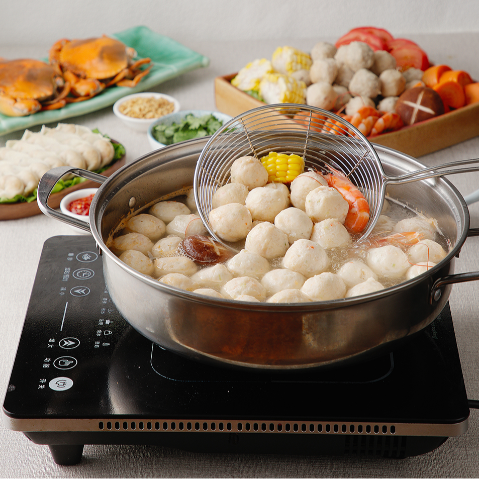 【海鲜丸套餐】墨鱼丸500g*1+鱿鱼丸500g*1+鱼蛋500g*1+虾饼250g*1