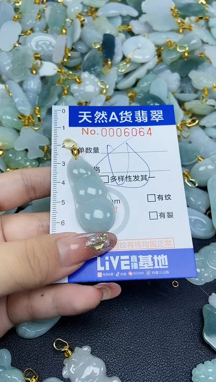 翡翠未镶嵌颈饰天然A货翡翠