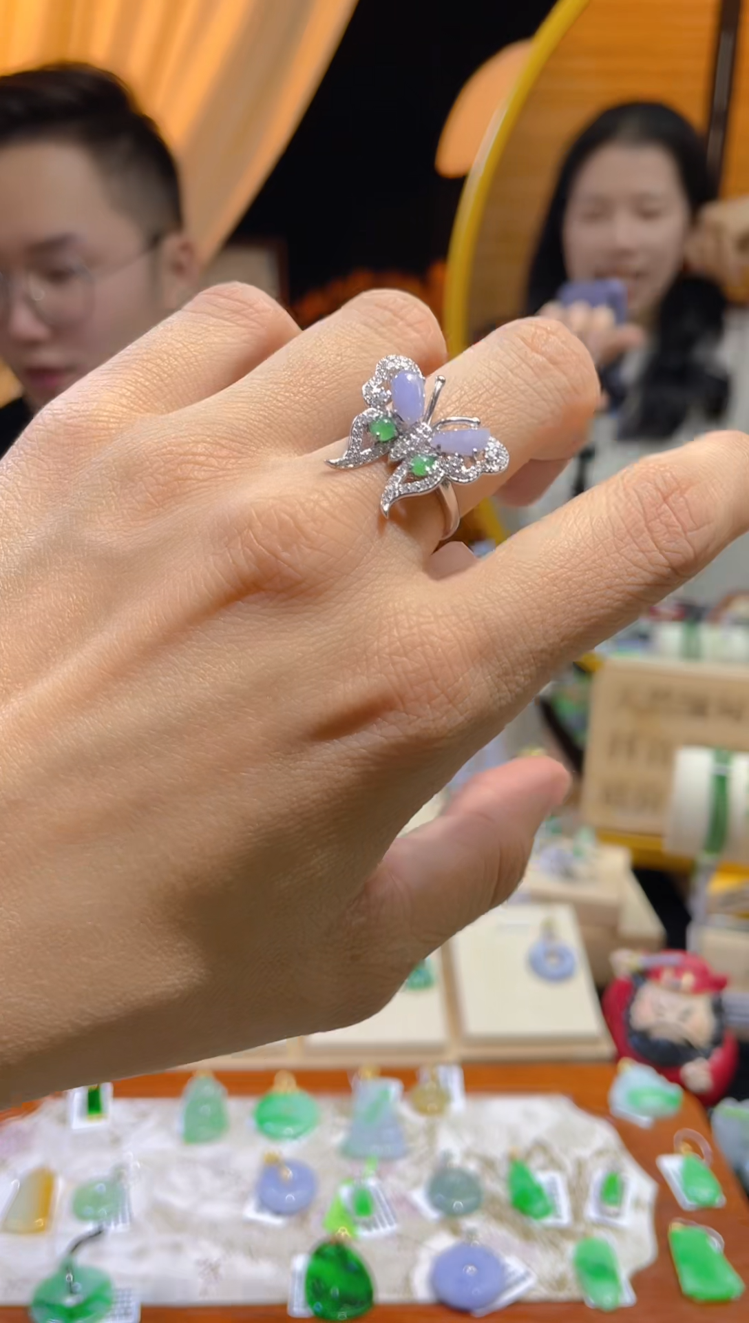 【闪购商品】翡翠颈饰未镶嵌假一赔三