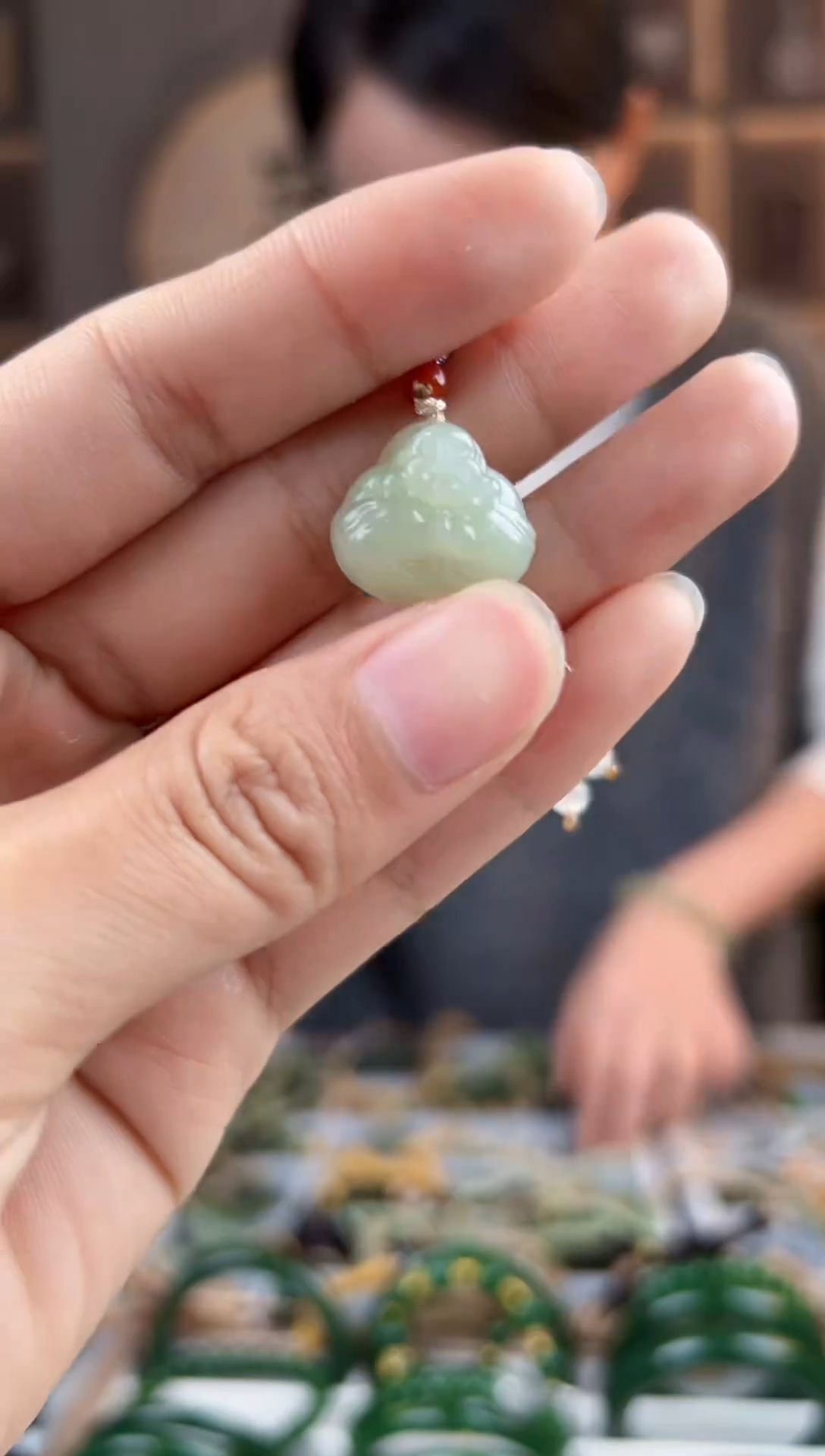 颈饰未镶嵌和田玉 拍一发一，拍一发一