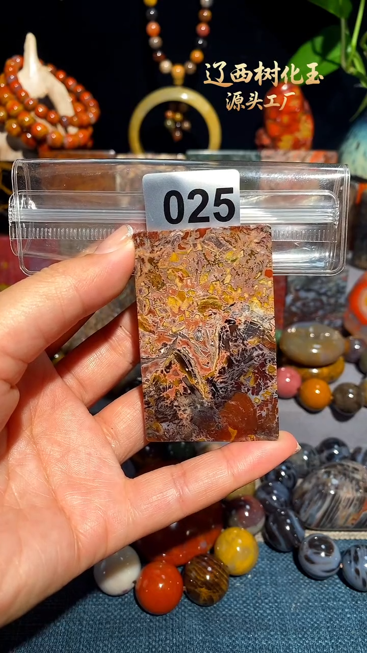 未镶嵌-硅化玉天然北票硅化玉吊坠