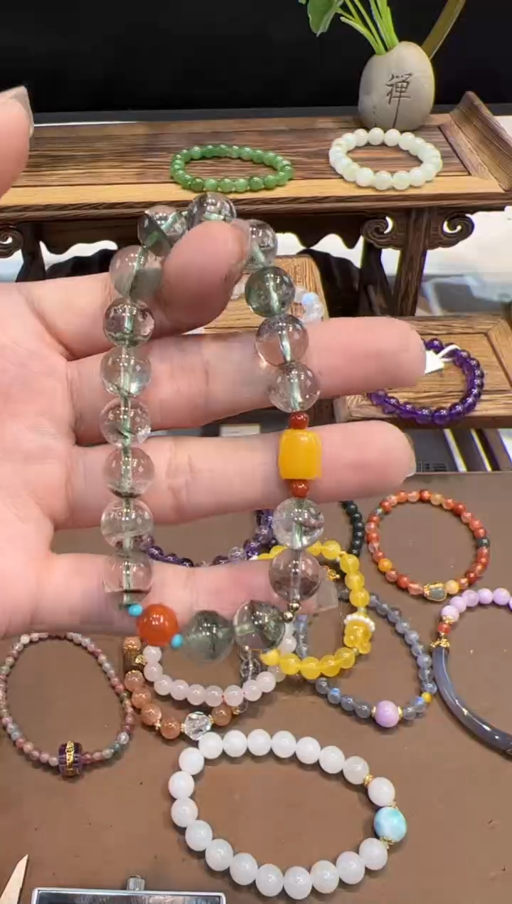 【闪购商品】水晶手绳未镶嵌@@手饰