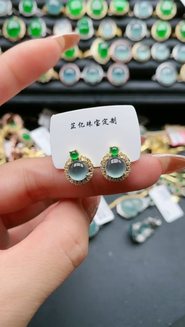 【闪购商品】翡翠戒指银S925镶嵌111111