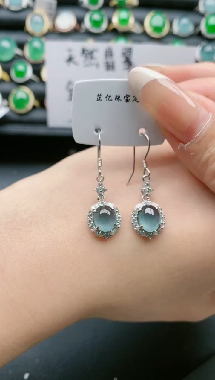 【闪购商品】翡翠戒指银S925镶嵌11111111111