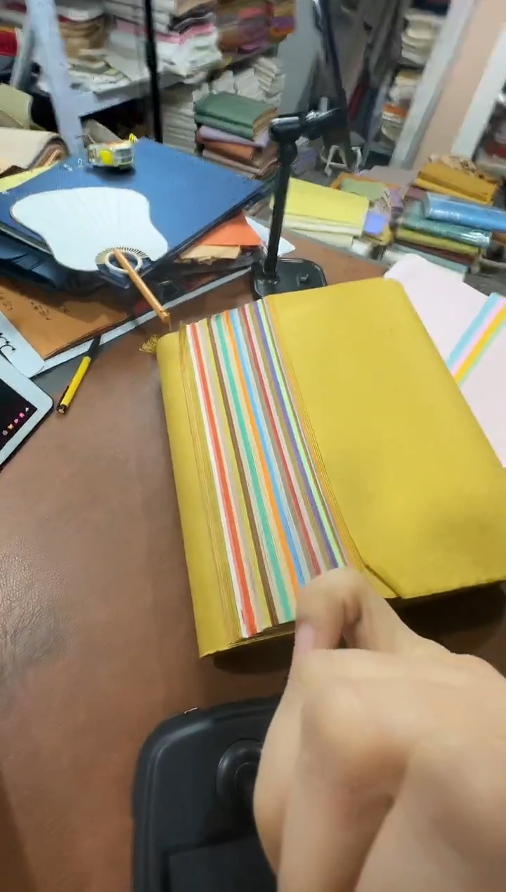 34*138 褚皮二十五色100张