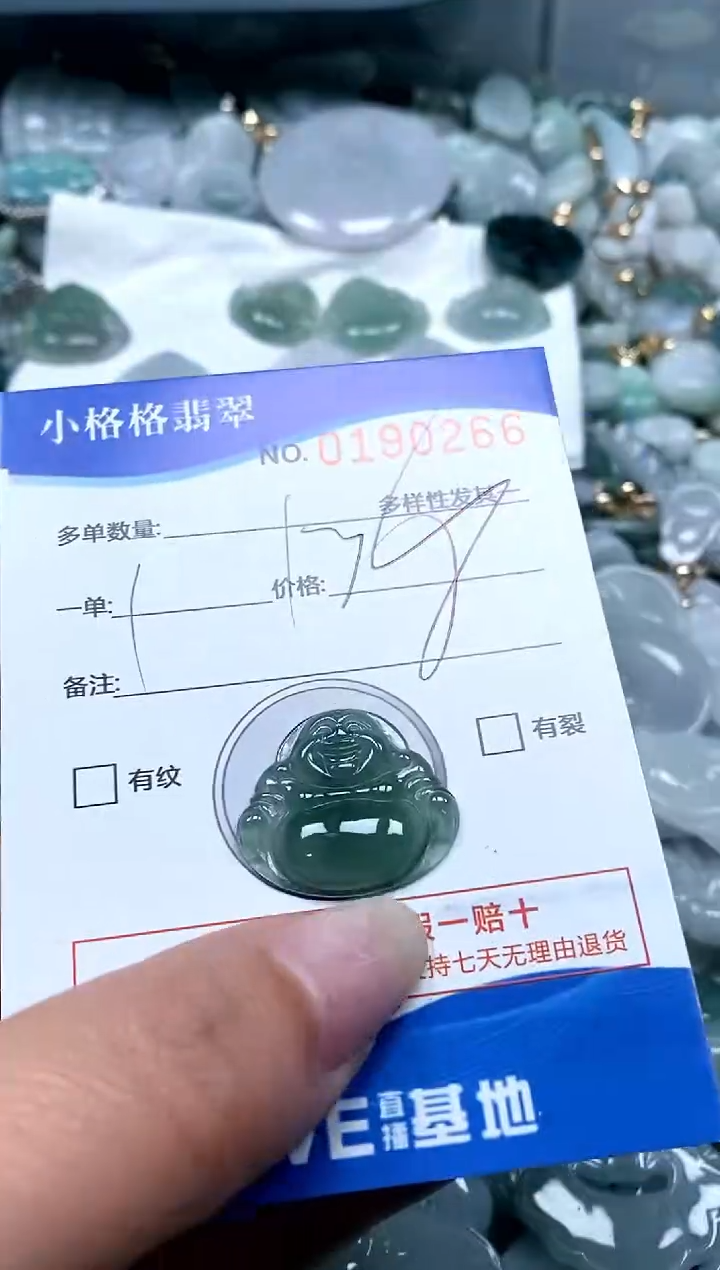 【闪购商品】翡翠颈饰未镶嵌闪购商品0190266