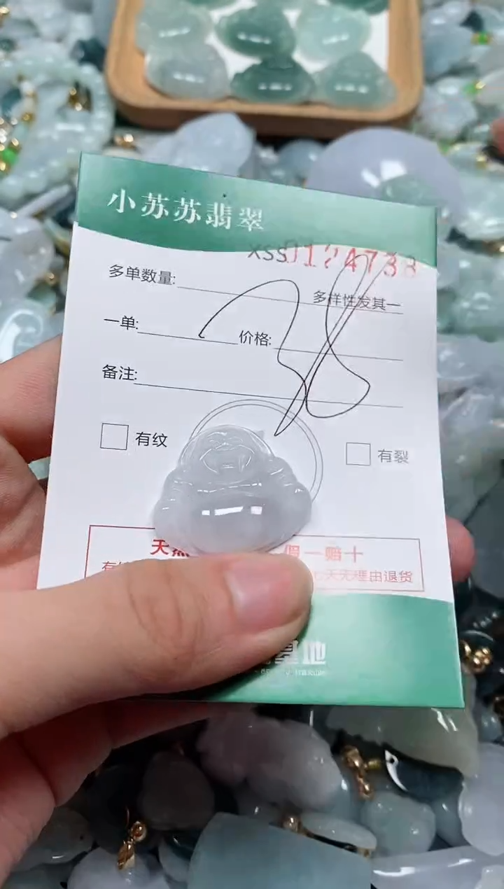 【闪购商品】翡翠颈饰未镶嵌闪购商品0124738