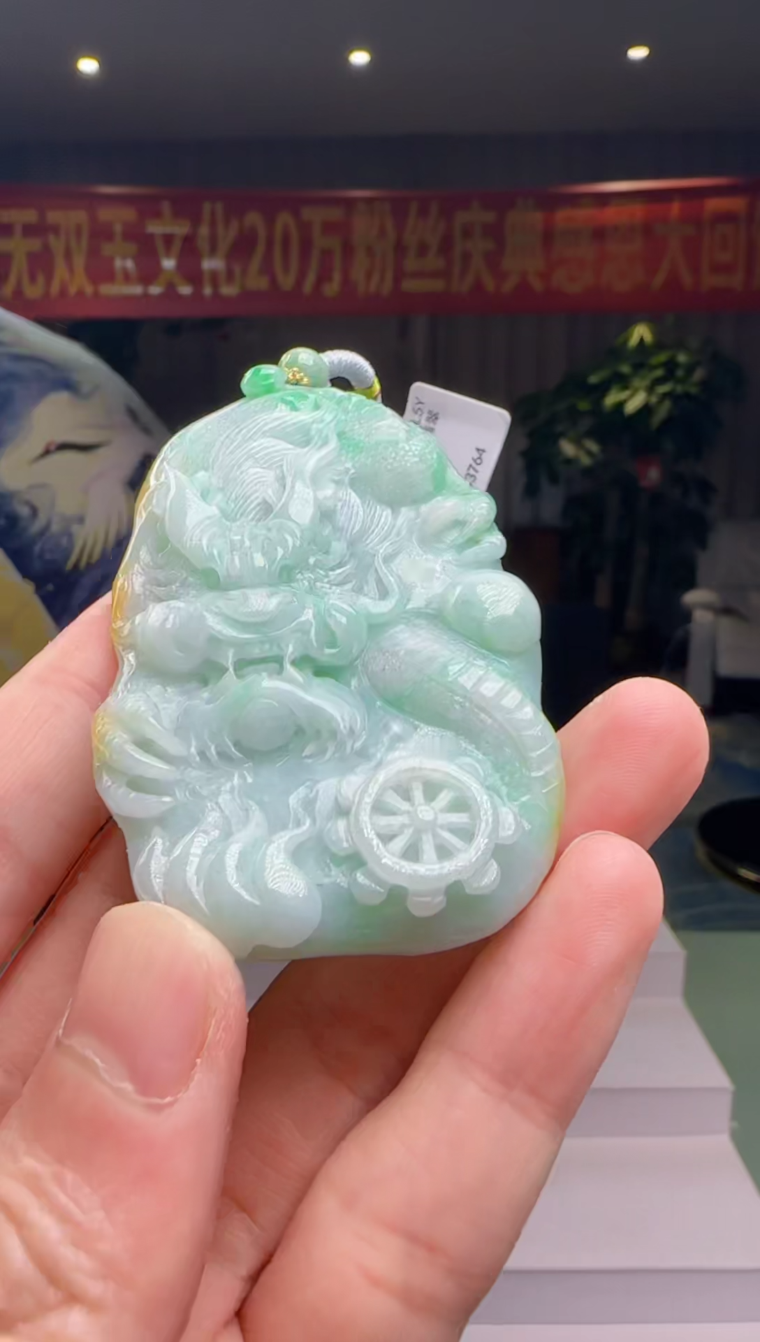 翡翠未镶嵌吊坠(不含链)DY@@960Q3J03764