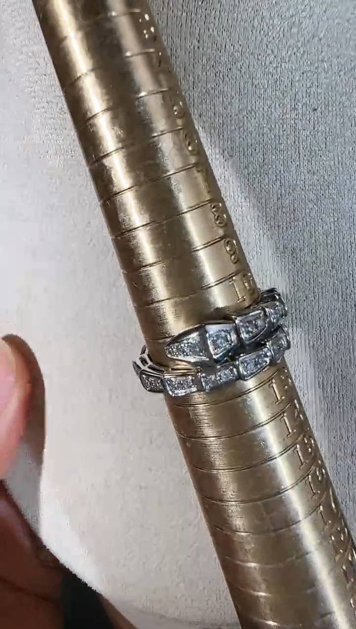 【闪购商品】钻石戒指18K金镶嵌k白11号