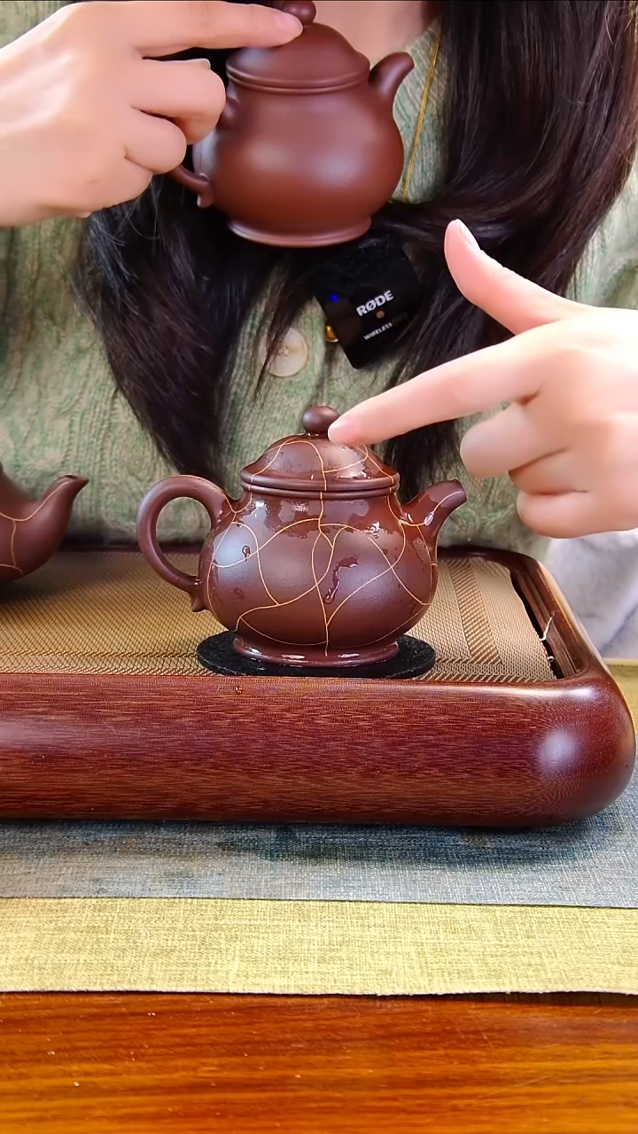 茶壶紫砂徐记福康 原矿紫砂 2
