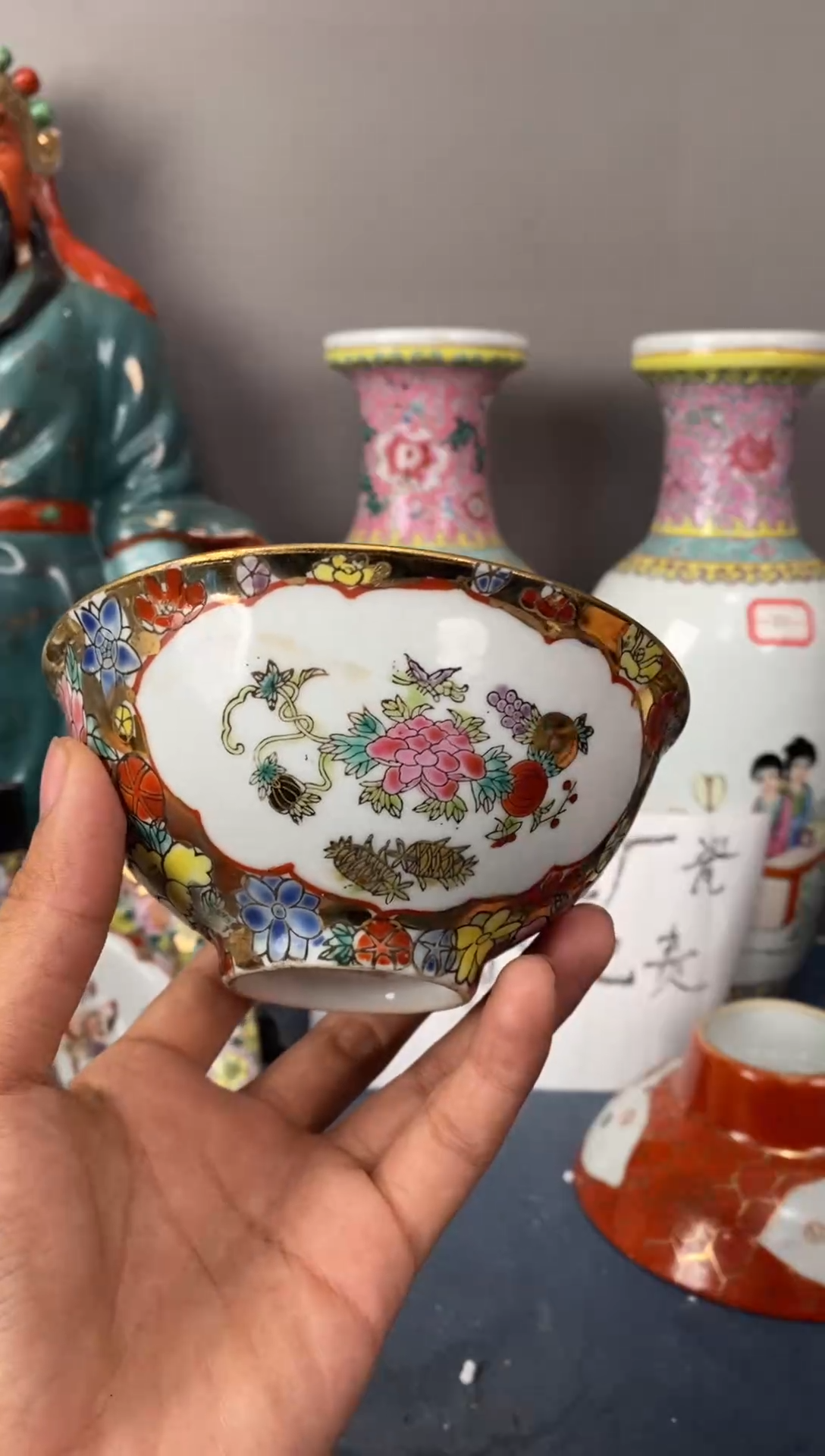 摆件陶567老厂瓷微瑕慎拍（已开价）