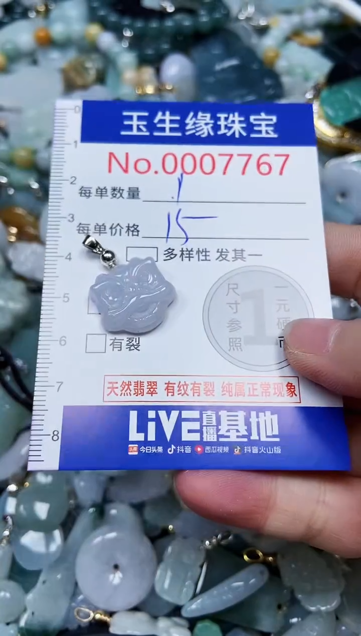 【闪购商品】翡翠颈饰未镶嵌闪购00007767