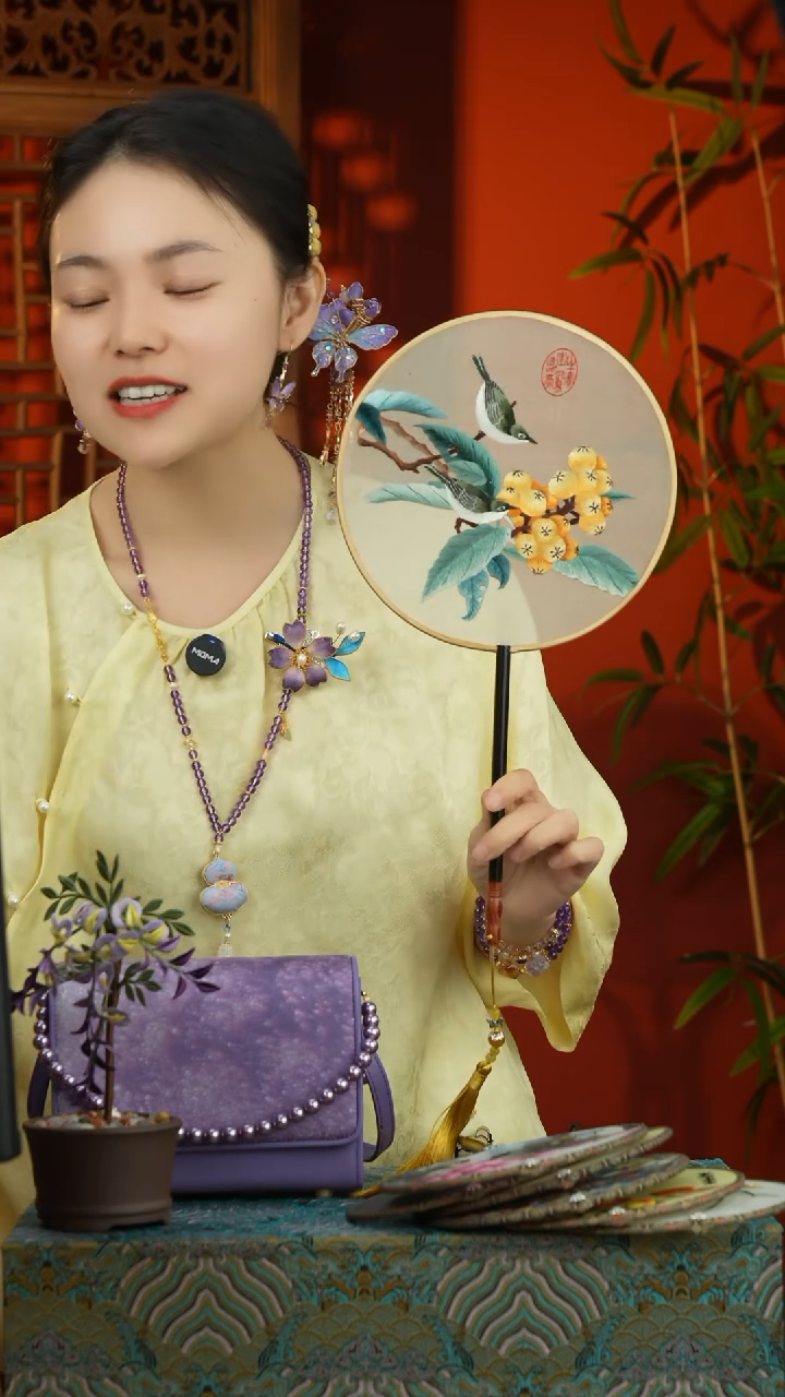 刺绣纯手工非遗国风饰品