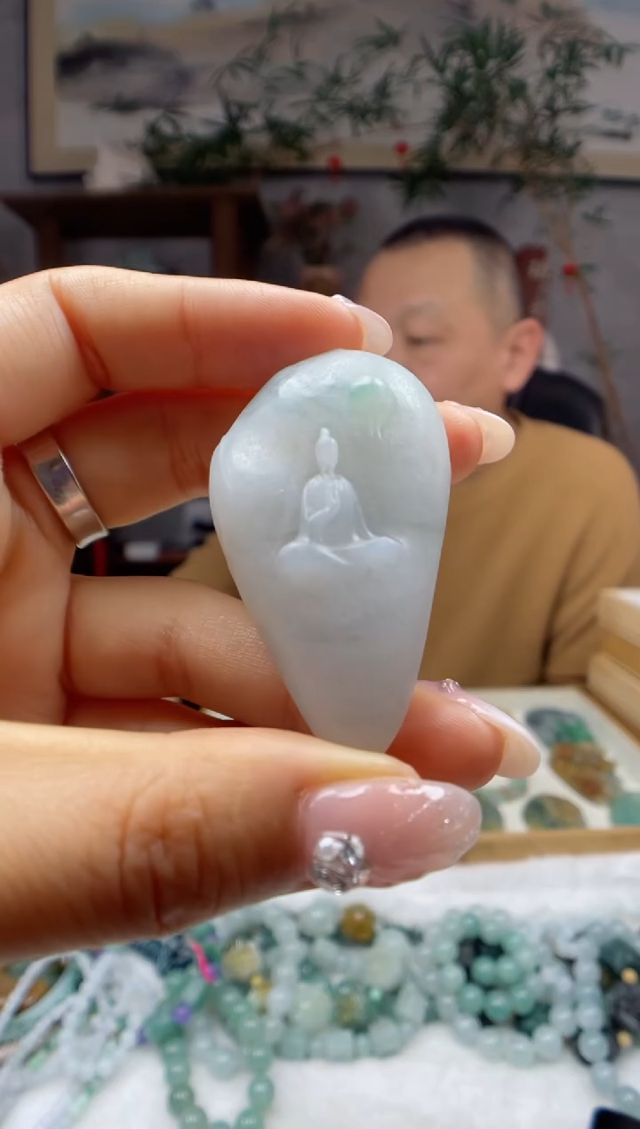 【闪购商品】定制翡翠未镶嵌悟道