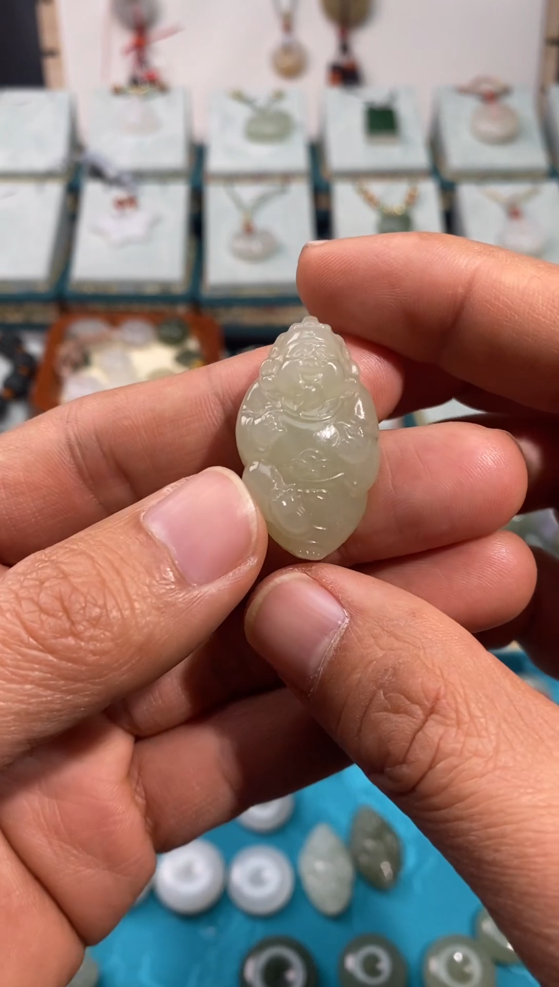 【闪购商品】和田玉颈饰未镶嵌财神