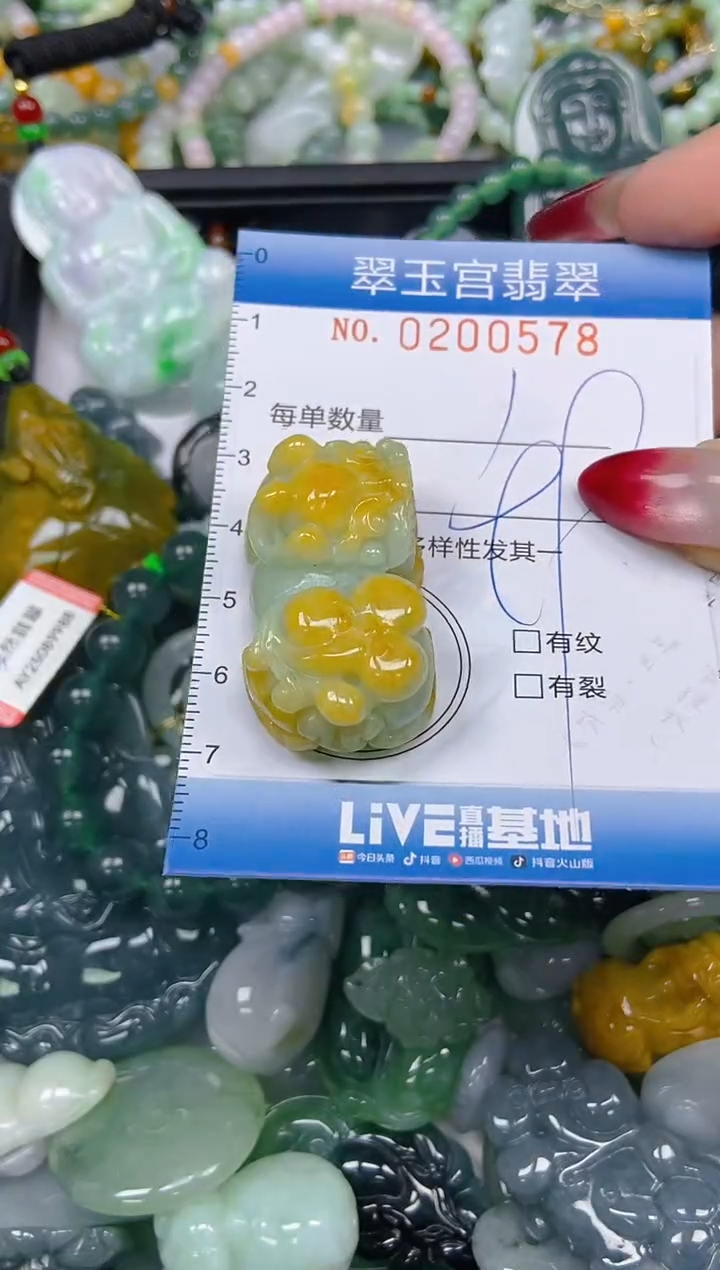 颈饰未镶嵌翡翠闪购0200578