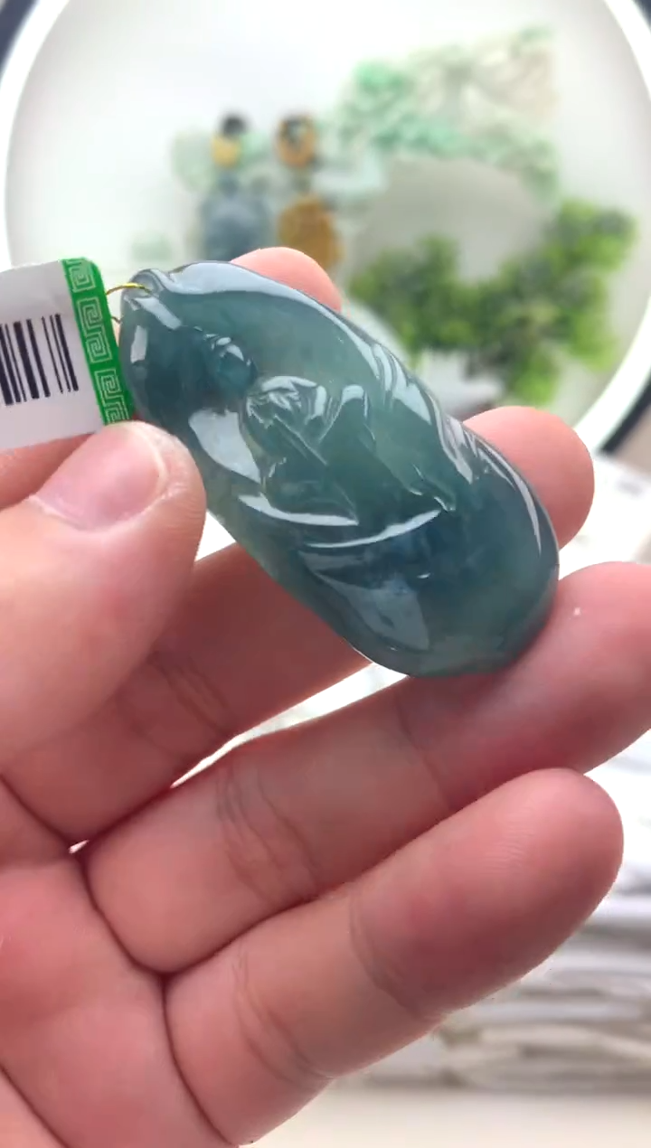 颈饰未镶嵌翡翠悟道