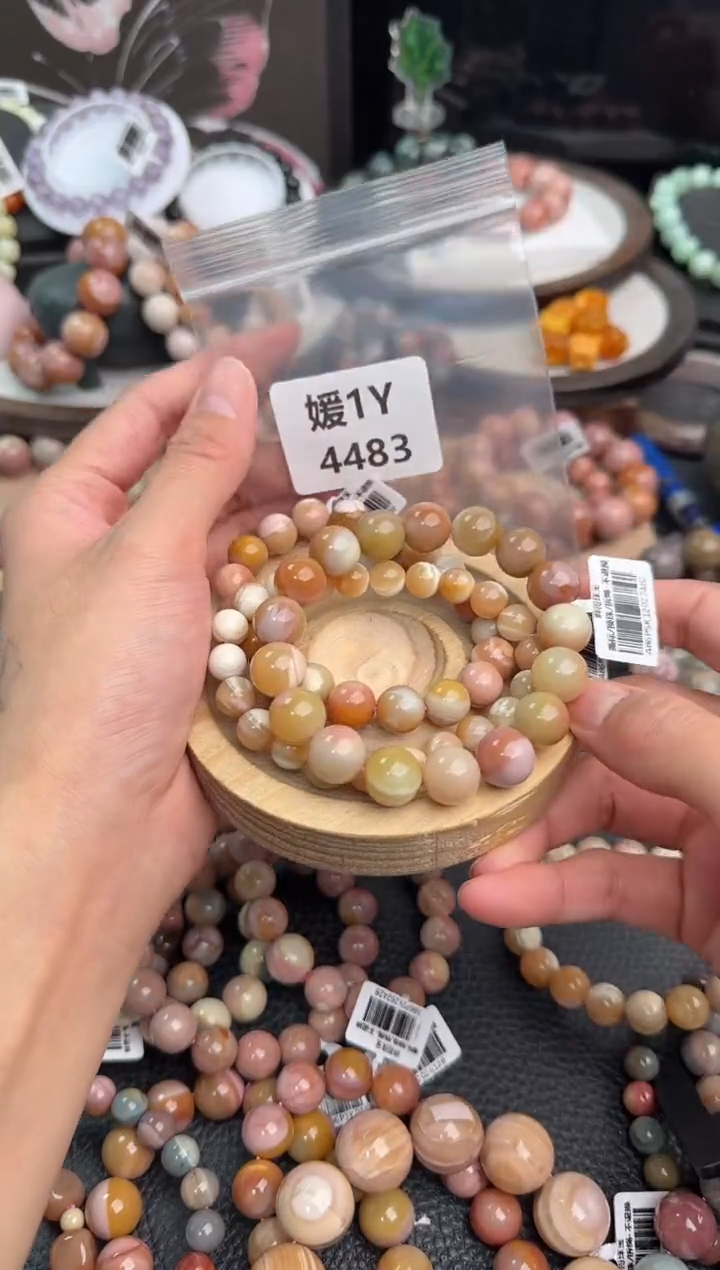 未镶嵌手链石英质玉空*1Y4483