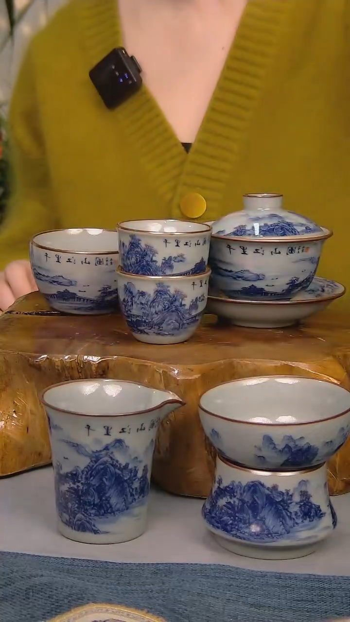 【闪购商品】简装家用款6件套 陶瓷家用茶具系列